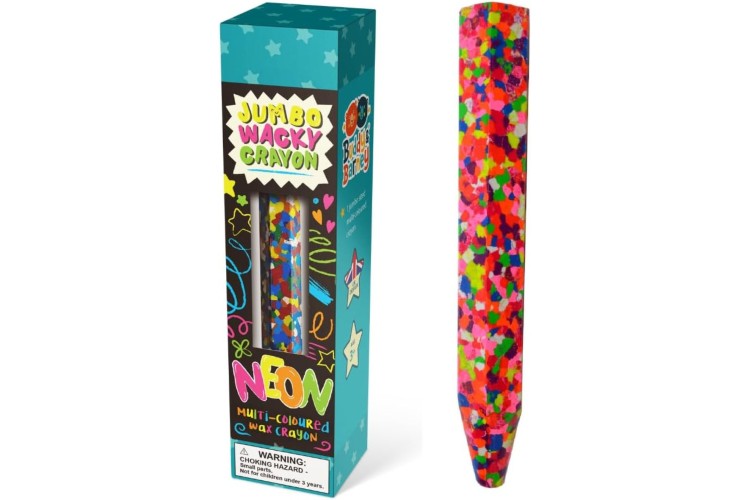 Wacky Jumbo Crayon-Neon Buddy & Barney