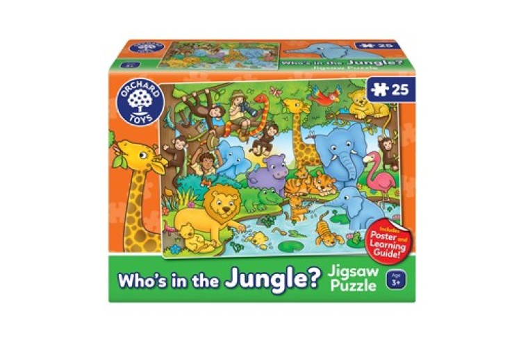 ORCHARD TOYS WHO'S IN THE JUNGLE JIGSAW PUZZLE