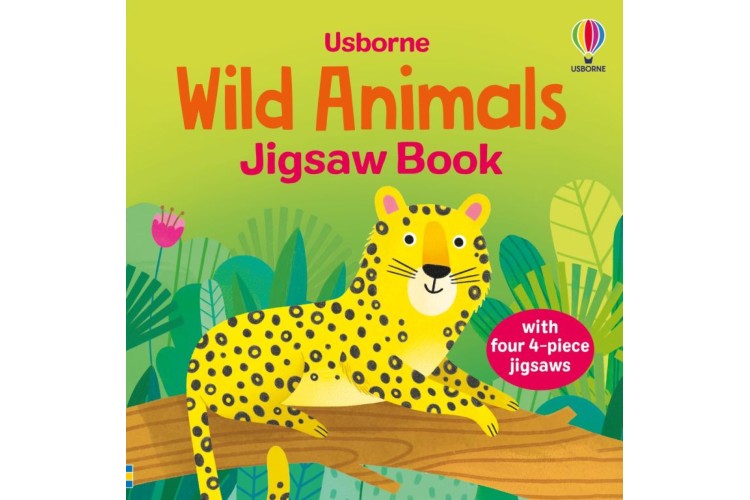 Wild Animals Jigsaw Book