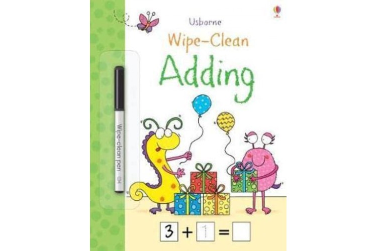 WIPE CLEAN BOOK ADDING
