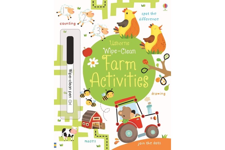 Wipe Clean Farm Activities