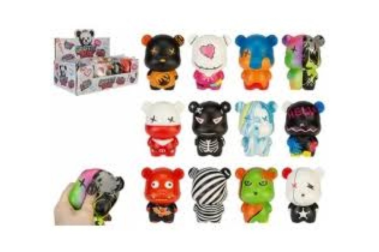 Squishy Graffiti Bear 9cm