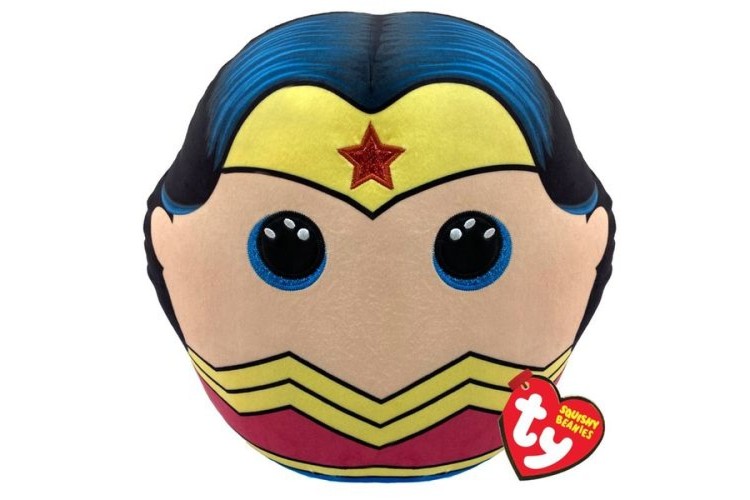 Wonder Woman DC Comics 10inch TY Beanie Squishy Beanie