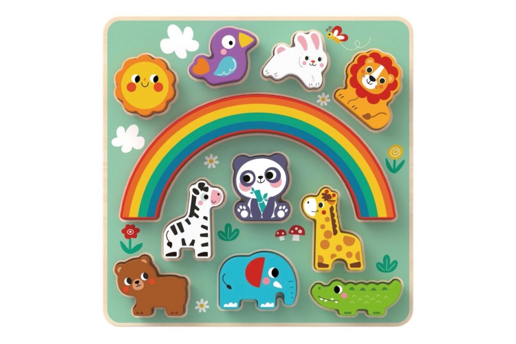 Wooden 2 in 1 Balance Puzzle - Animals