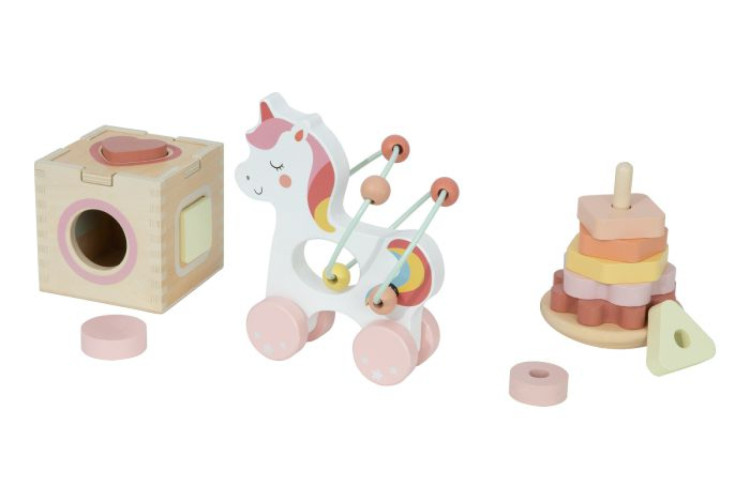 Wooden 3 in 1 Box Unicorn by Tooky Toys