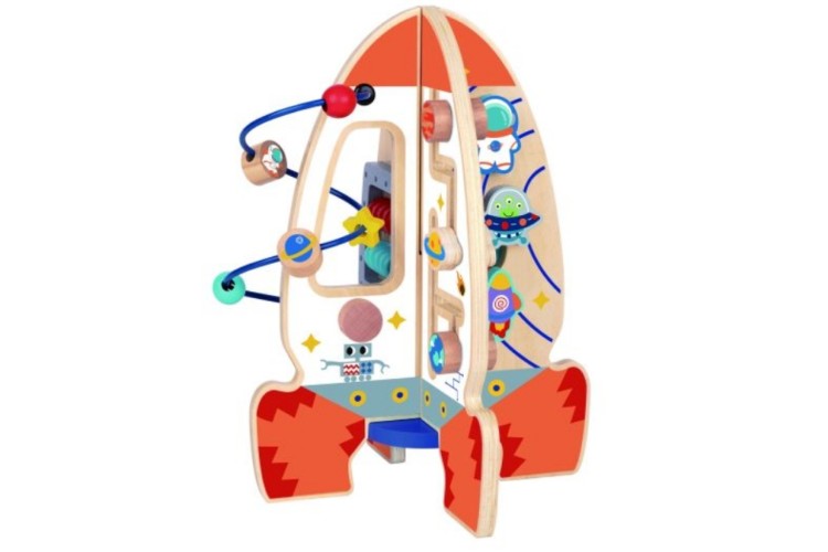 Wooden Activity Rocket