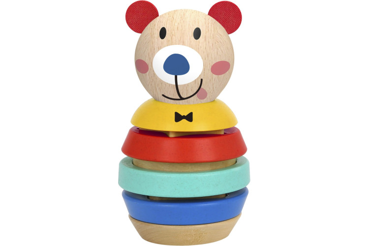 TookyToy Wooden Bear Shape Sorter