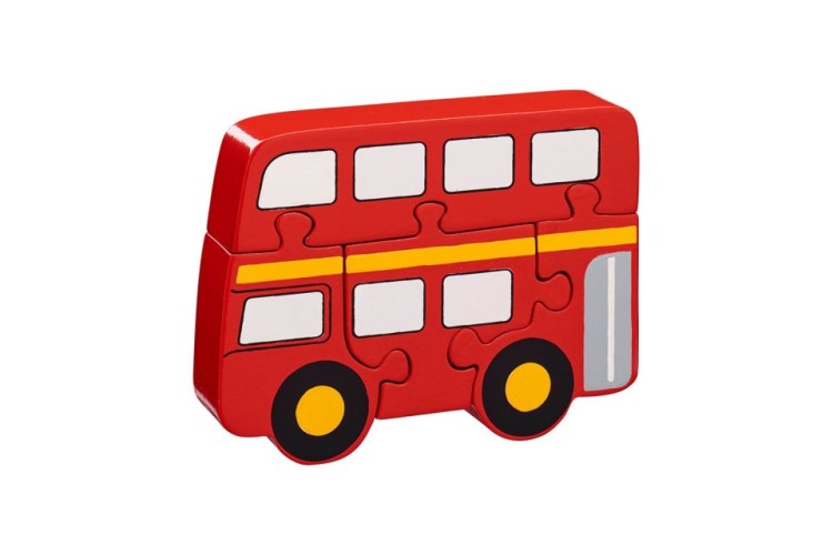 Lanka Kade - Wooden bus jigsaw puzzle