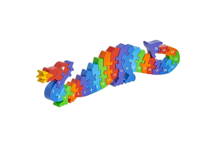 Lanka Kade - Wooden dragon number 1-25 jigsaw puzzle