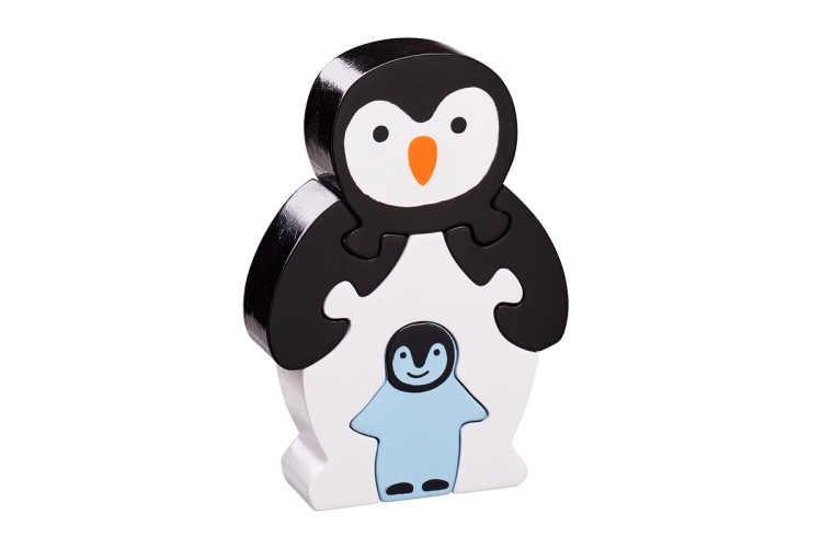 Lanka Kade - Wooden penguin & baby jigsaw puzzle