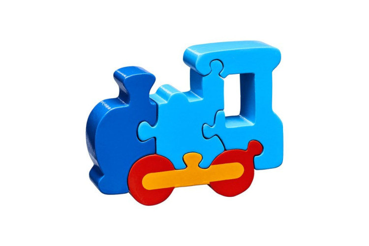 Lanka Kade - Wooden train jigsaw puzzle