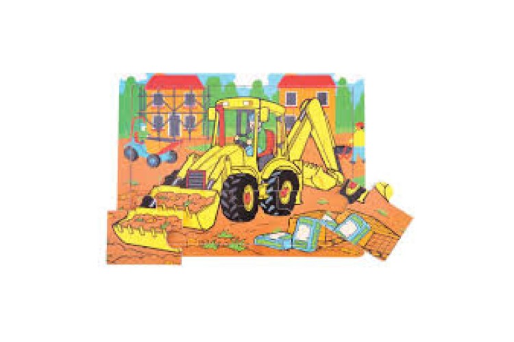 Wooden Tray Puzzle Digger by Bigjigs BJ725