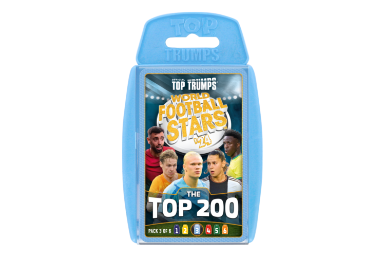 World Football Stars Top 200 Top Trumps - Pack 3