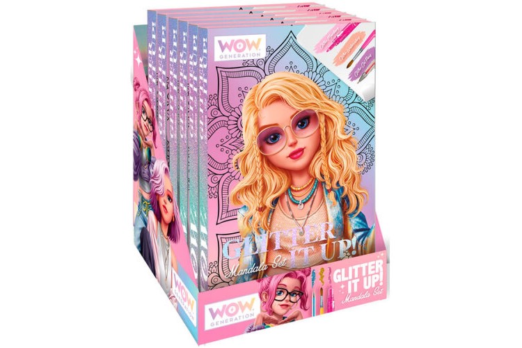 Wow Generation Glitter It Up Mandala Art Kit