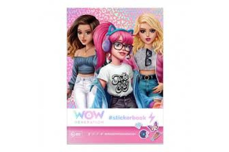 WOW GENERATION HOLOGRAPHIC STICKER BOOK