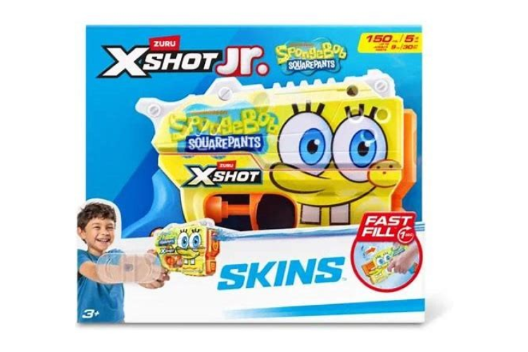 XSHOT - Water Spongebob Jr Fast Fill Water Blaster 