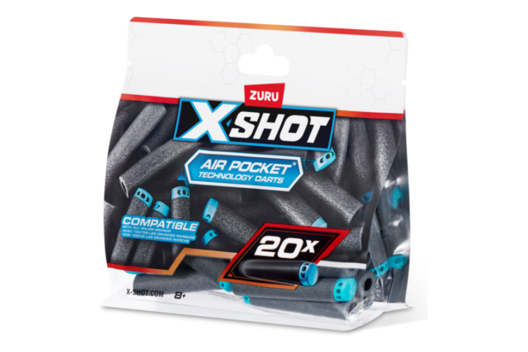 XShot Excel 20 Pack Refill Darts