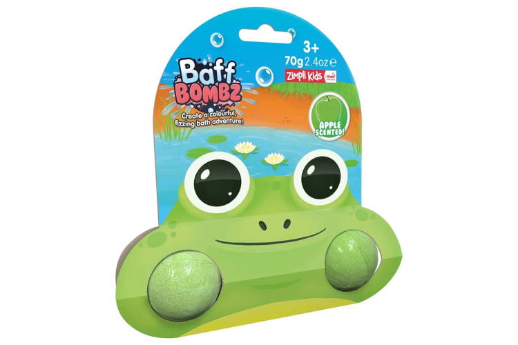 Zimpli Kids - Baff Bombz 70g - FROG