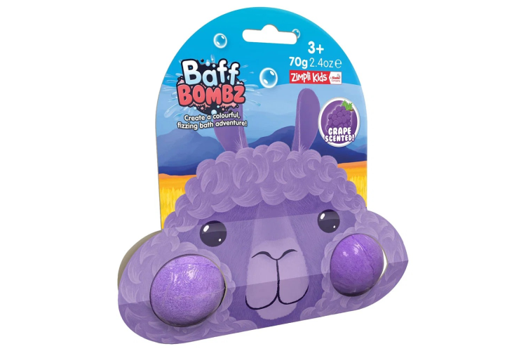 Zimpli Kids - Baff Bombz 70g - LLAMA