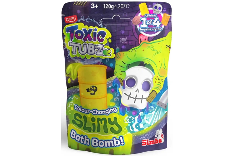 Zimpli Kids - Toxic Tubz - Slimy Baff Bombz