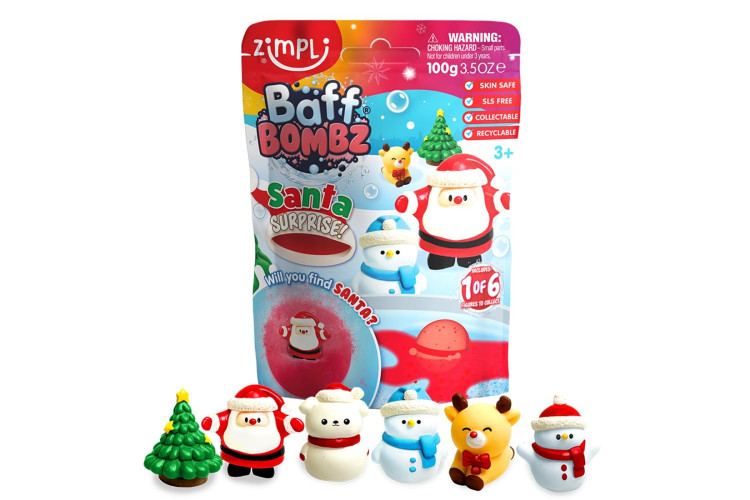 Zimpli Santa Surprise Baff Bombz