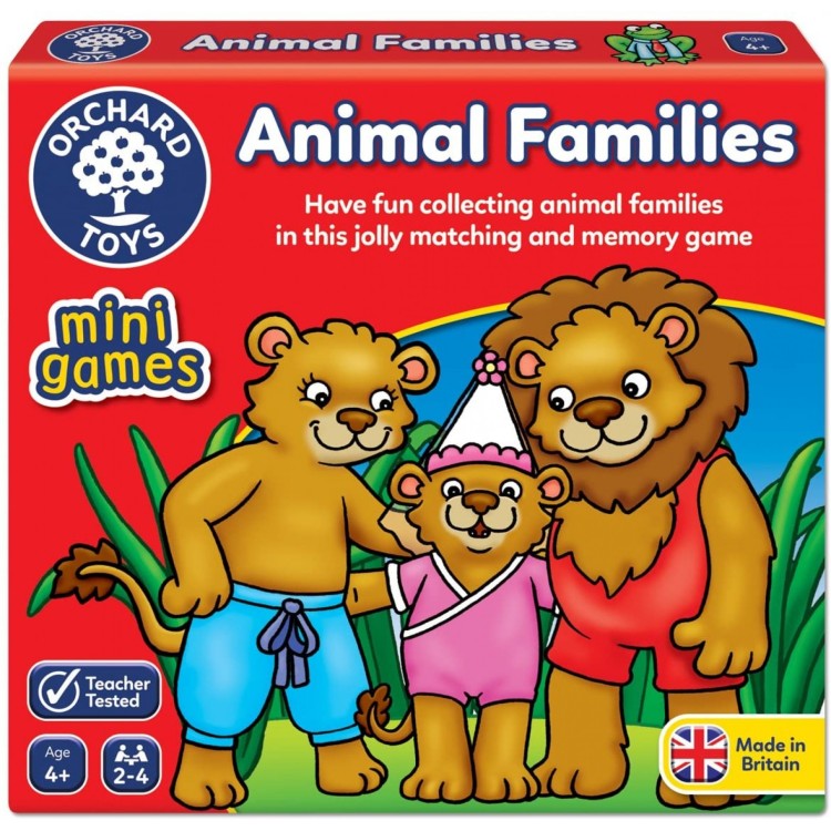 ANIMAL FAMILIES MINI GAME