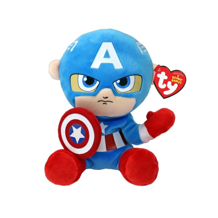 Beanie Babies: Marvel Captain America