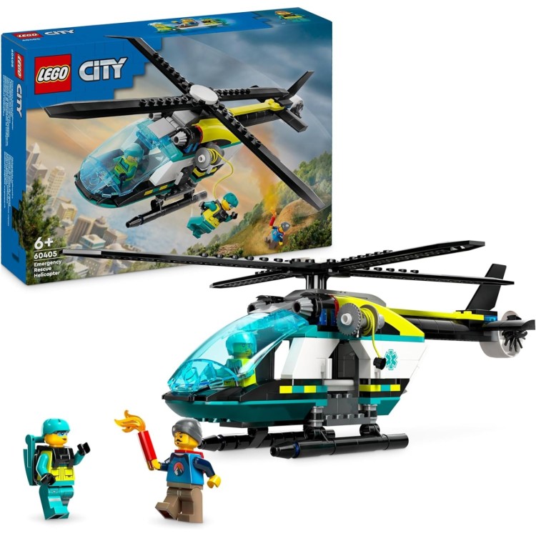 City Emergency Rescue Helicopter 60405