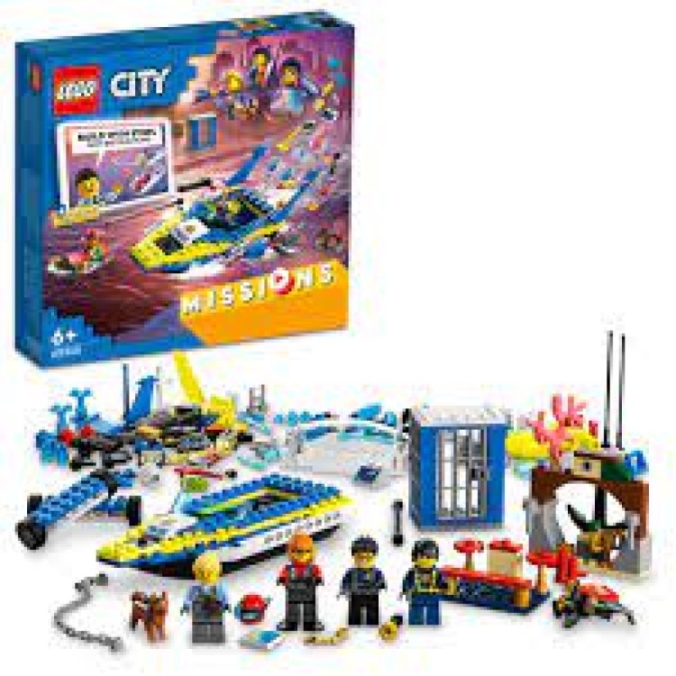 Lego City Water Police Detective Missions 60355