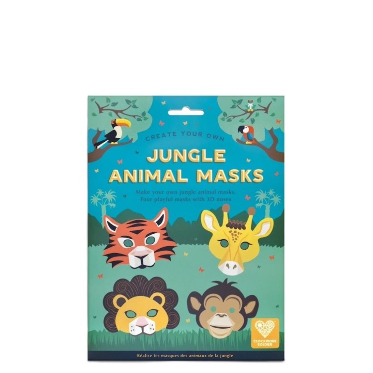 CREATE YOUR OWN JUNGLE MASKS