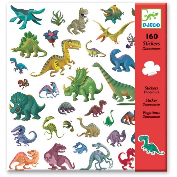 Dinosaurs Stickers by Djeco