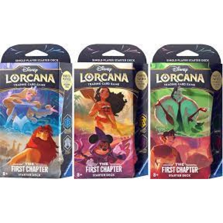 Disney Lorcana Trading Card Game - The First Chapter Starter Deck