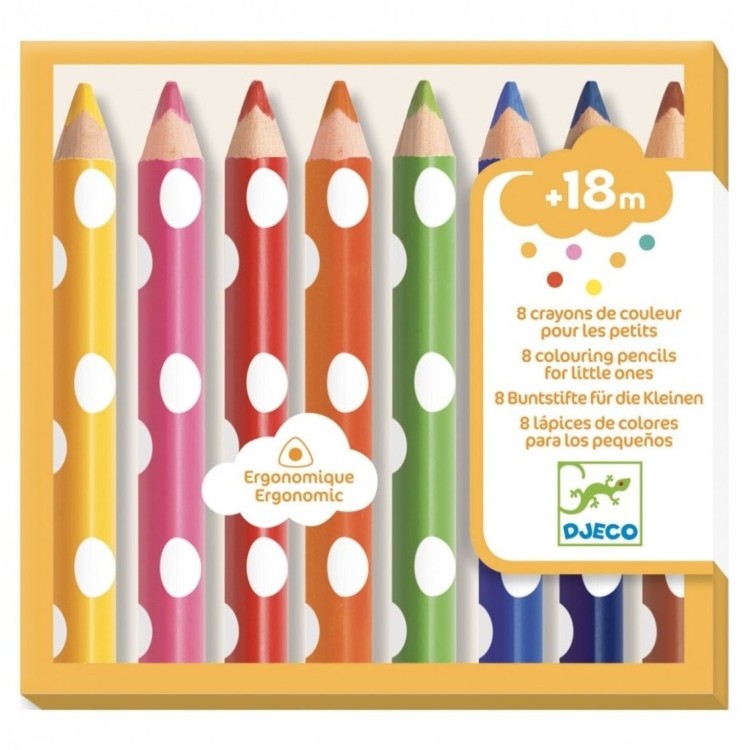 Djeco Colouring Pencils For Little Ones