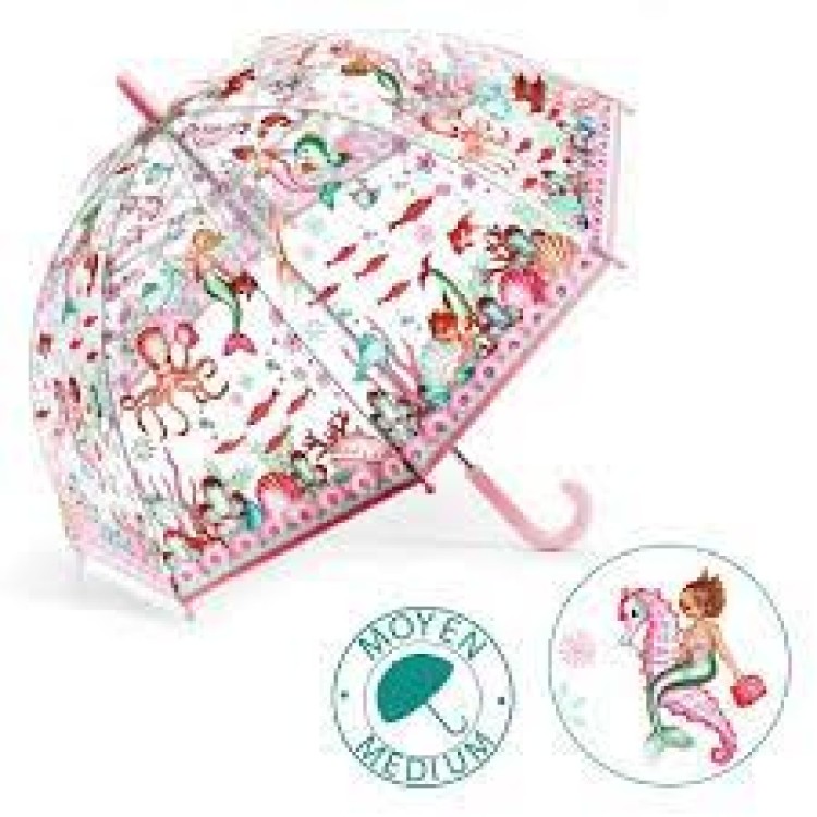 Djeco Mermaid Medium Size Umbrella