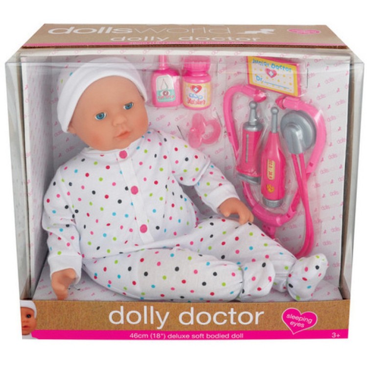 Dolls World Dolly Doctor 46cm