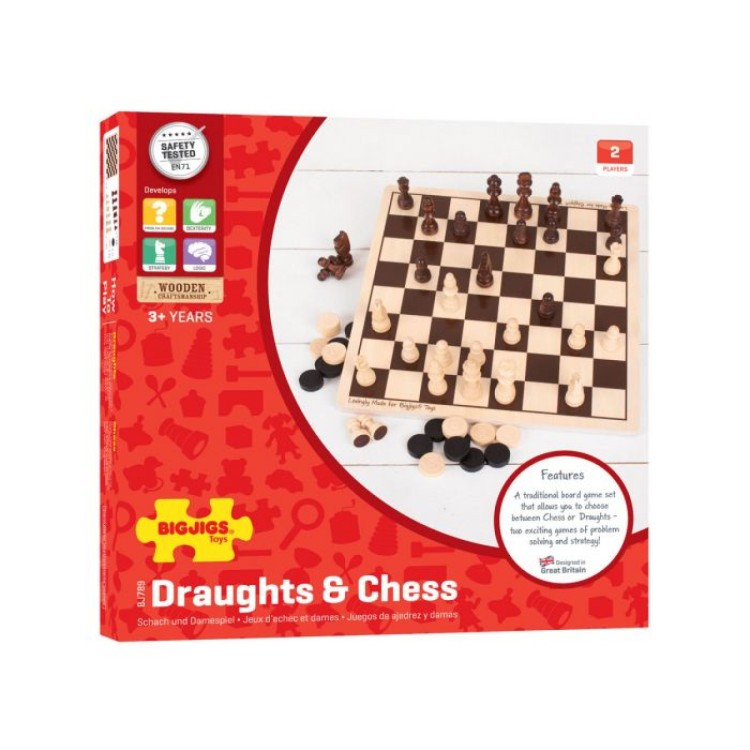 Draughts & Chess Set BJ789