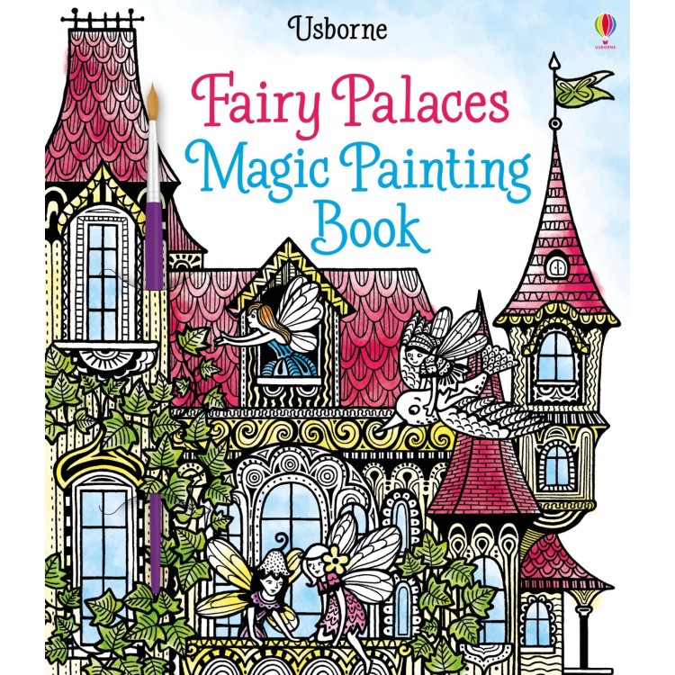 Fairy Palace Magic Painting Book