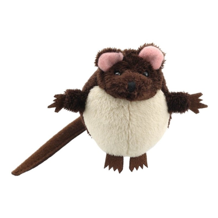 Finger Puppet - Mouse (Brown)