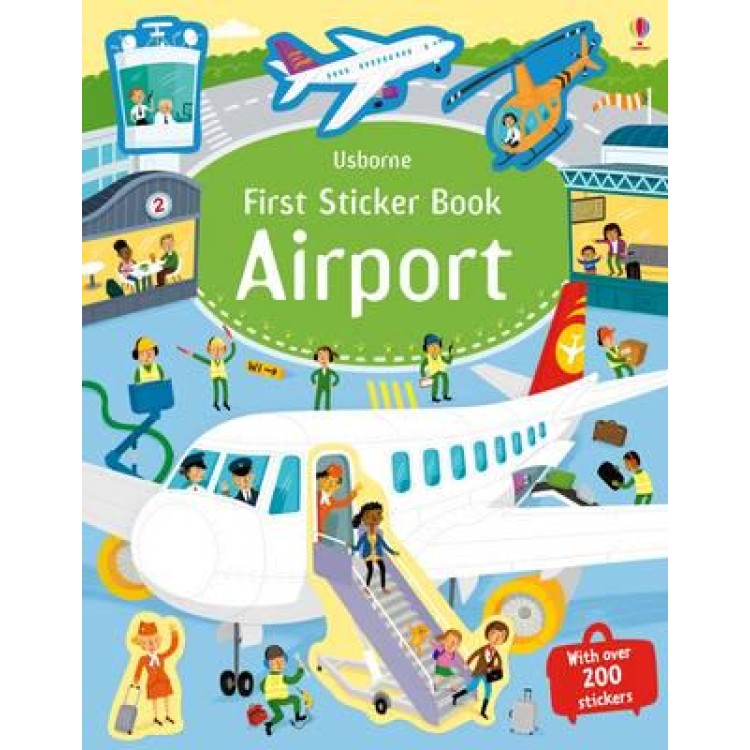 First Sticker Book Airports