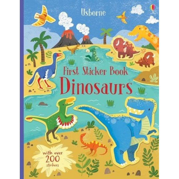 First Sticker Book Dinosaurs - First Sticker Books