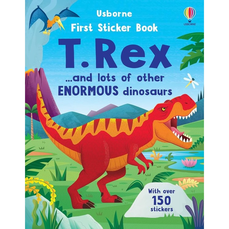 First Sticker Book T. Rex