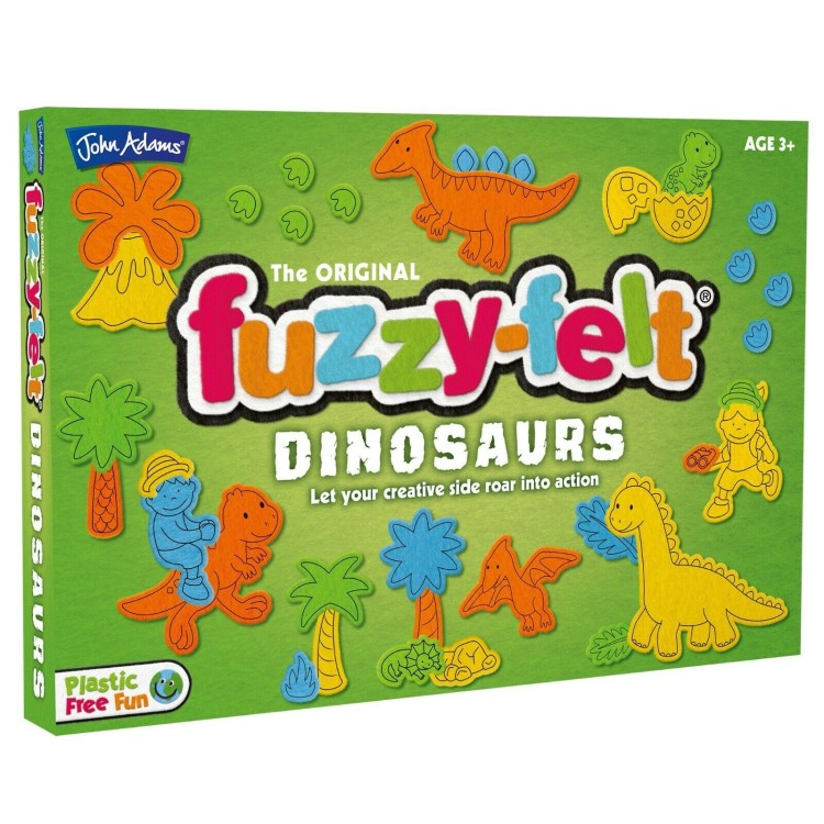 Fuzzy-Felt Dinosaurs 