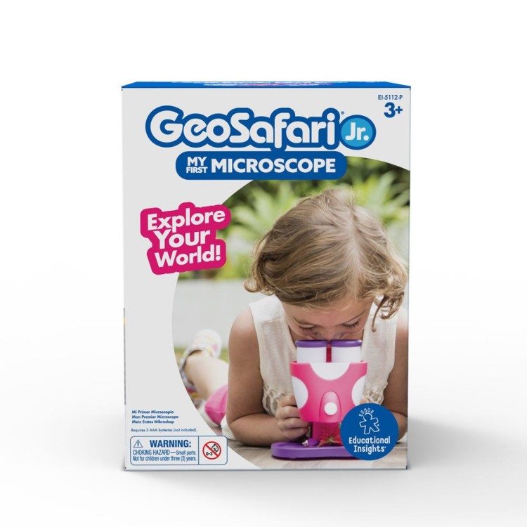 Geosafari® Jr. My First Microscope (Pink) 5112P
