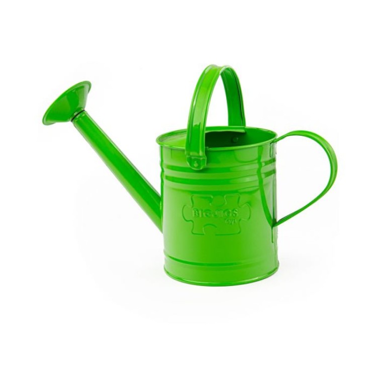 GREEN WATERING CAN by Bigjigs