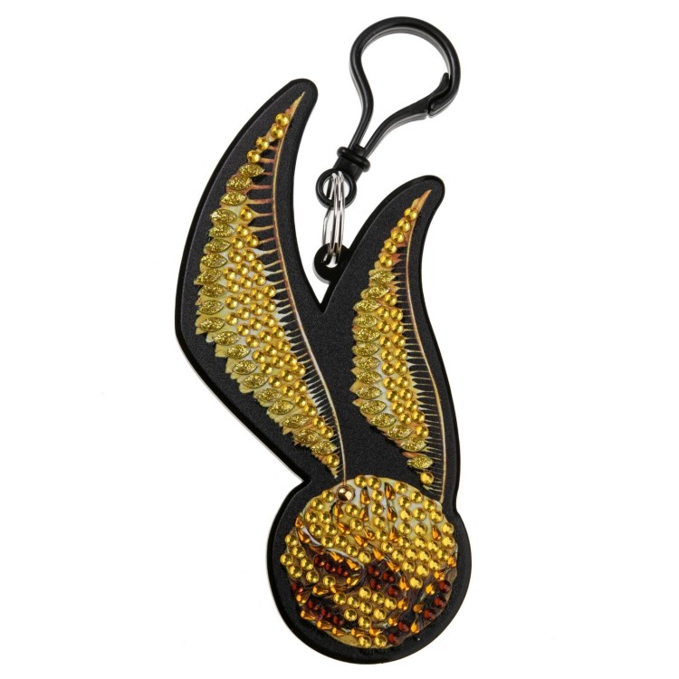 Harry Potter Crystal Art Bag Charm Snitch HPS001