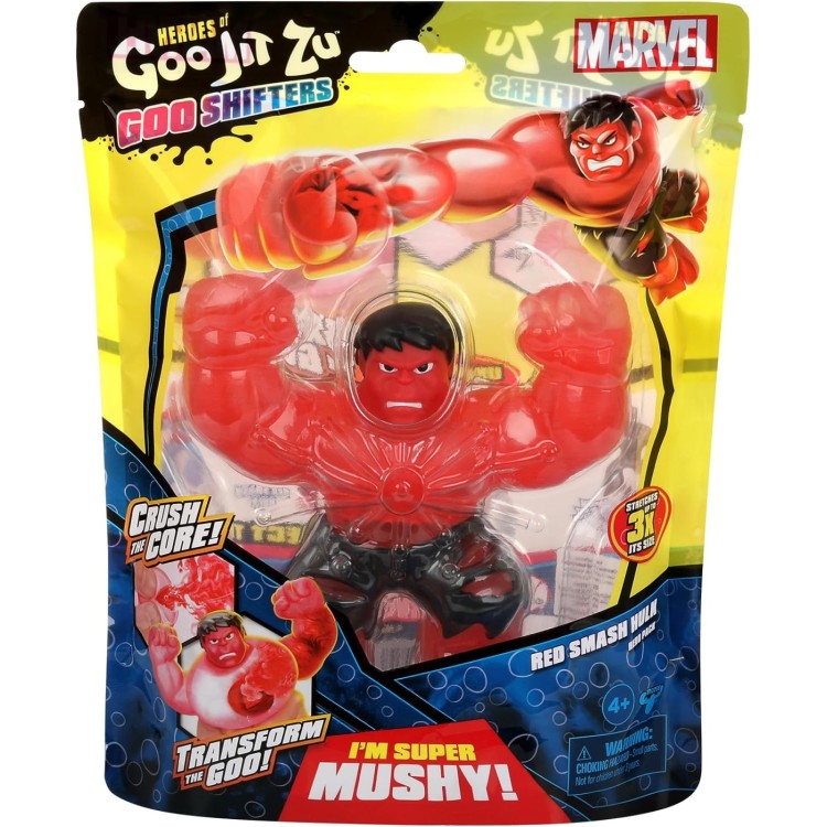 Heroes of Goo Jit Zu Glow Shifters - Red Smash Hulk