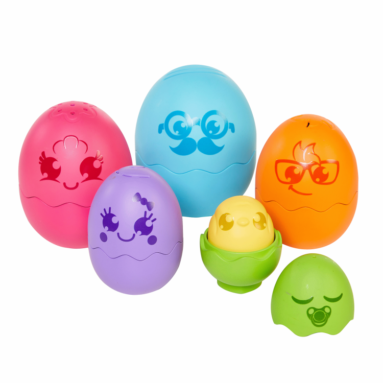 Hide & Squeak Nesting Eggs
