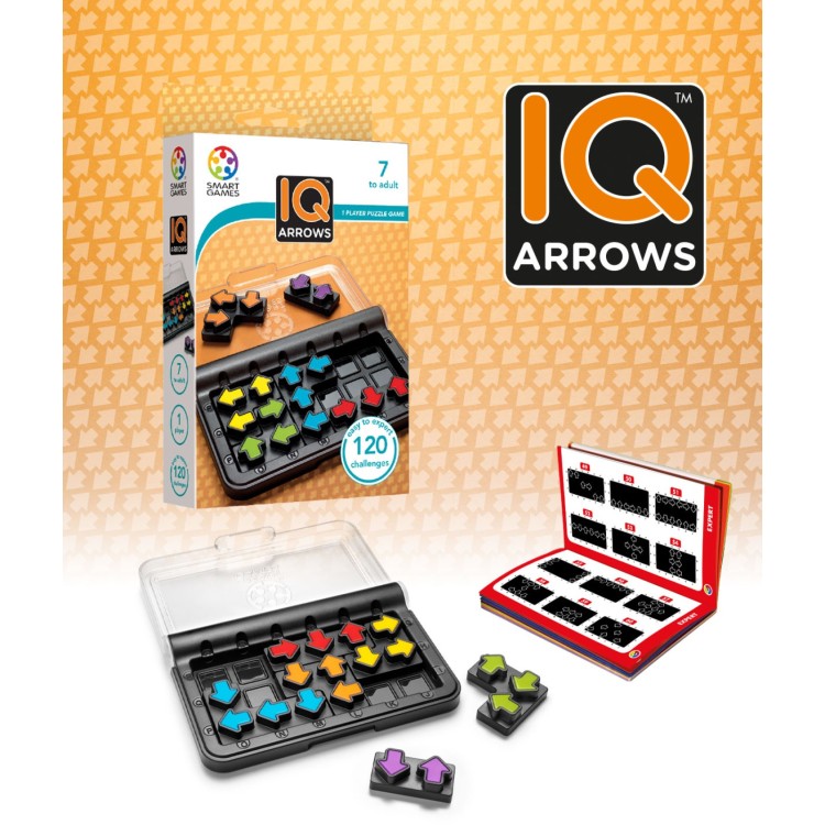 IQ ARROWS – SMART GAMES LOGIC PUZZLE