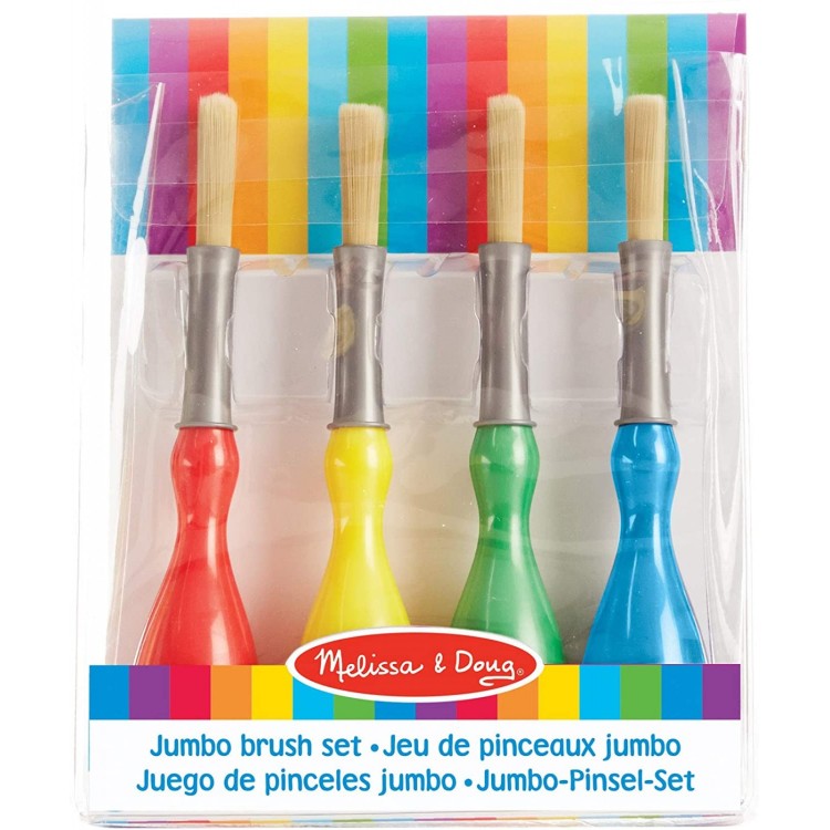 Jumbo Paintbrushes - Set of 4 Melissa and Doug