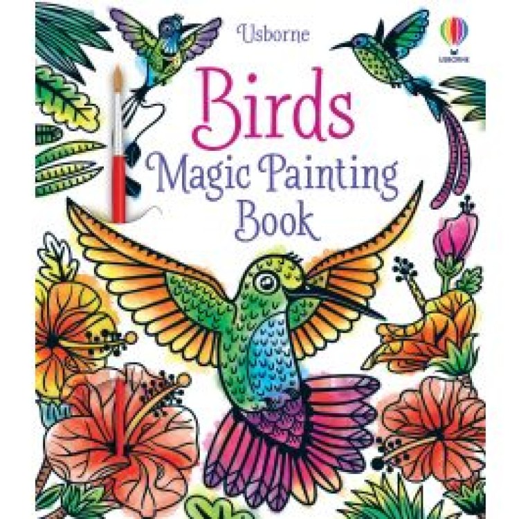 Magic Painting Book Birds